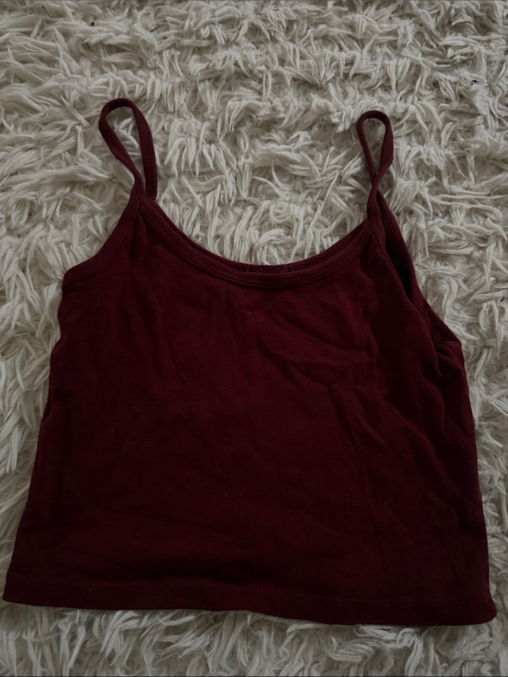 Brandy Melville Burgundy Tank Camisole